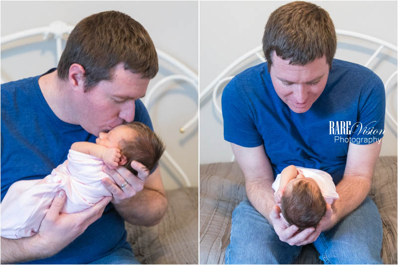 Images of Daddy and Harper