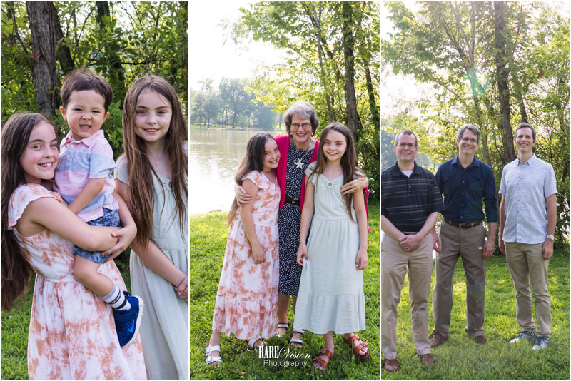 Images from the Thorne extended family session.