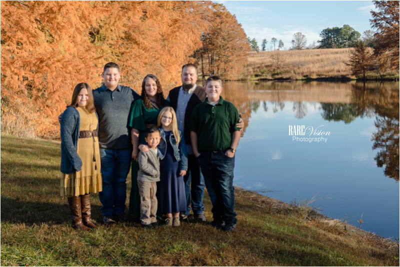 Image of the Lauer family at Pinetum Lake