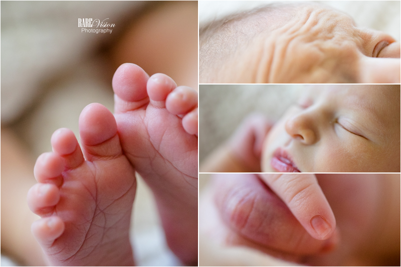 Detail images of newborn