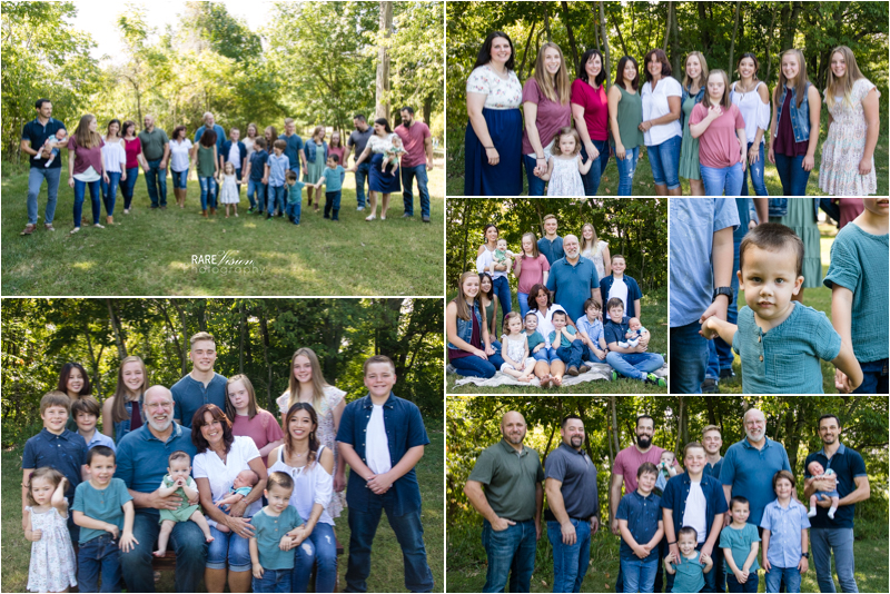 Images from the extended family session