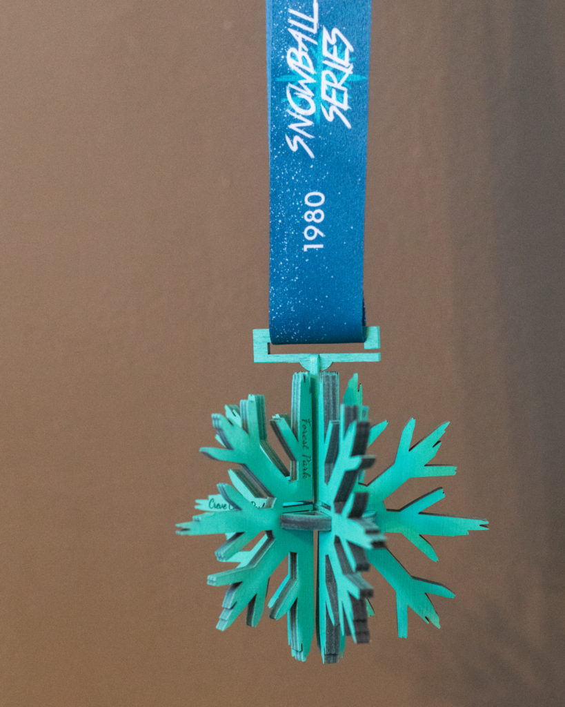 Image of snowball series medal 
