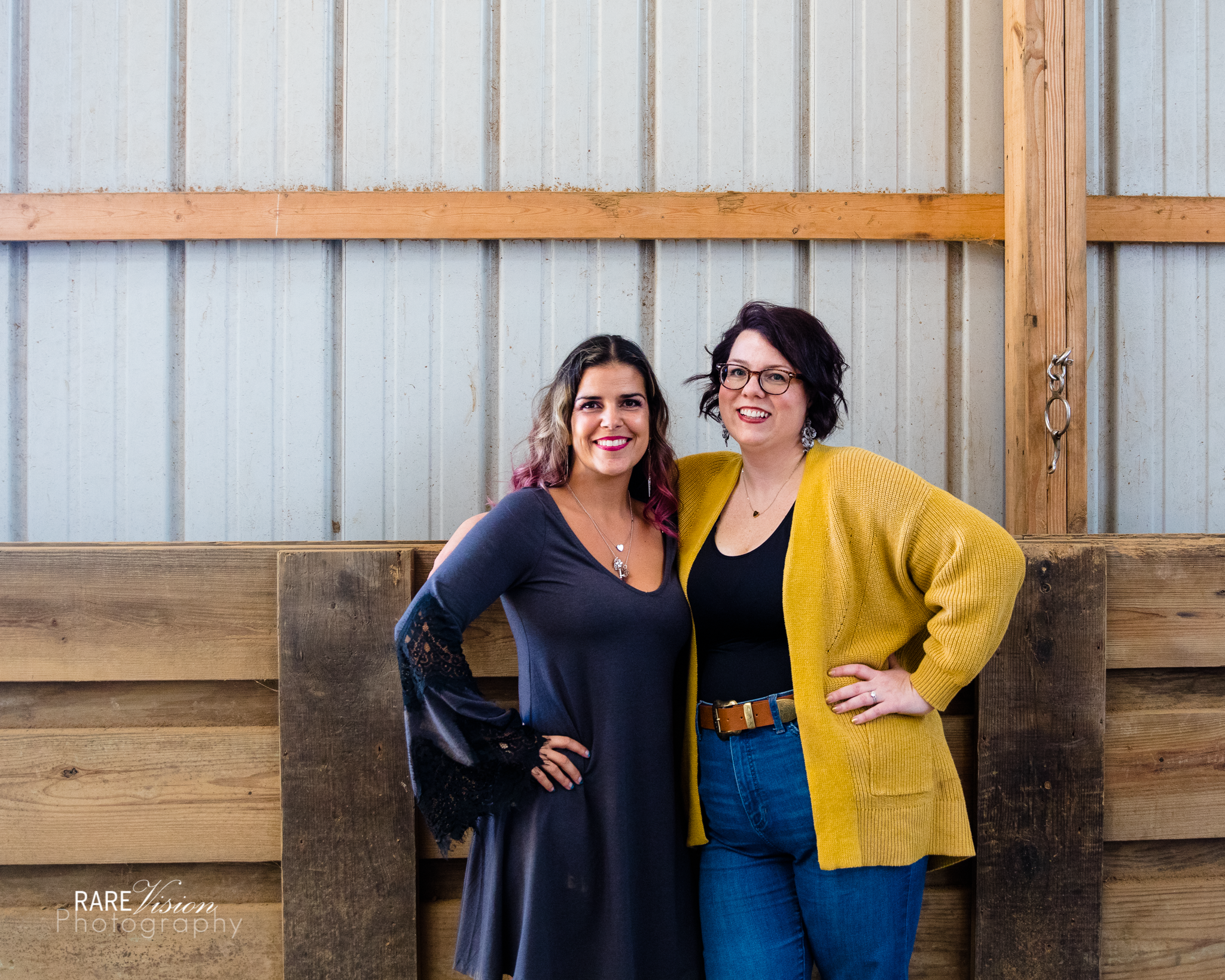 Janine Kenna and Heather Compton, owners of Kindhearted Badass