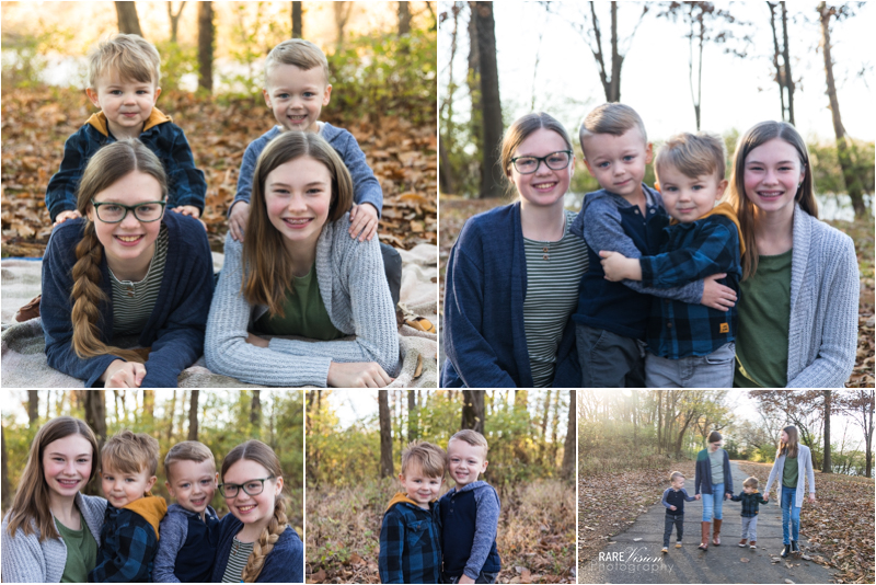 Images of four kids