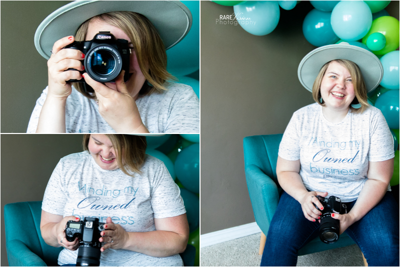 Photos of Nicole Byrd, owner of Rare Vision Photography