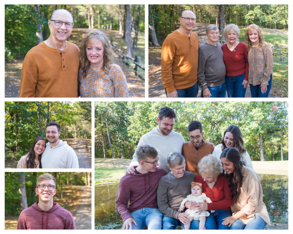 Images from extended family session