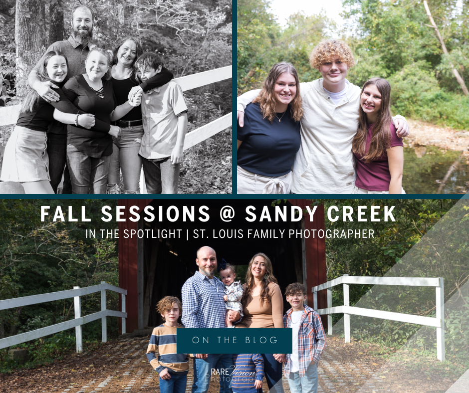 Images from fall sessions at Sandy Creek Covered Bridge