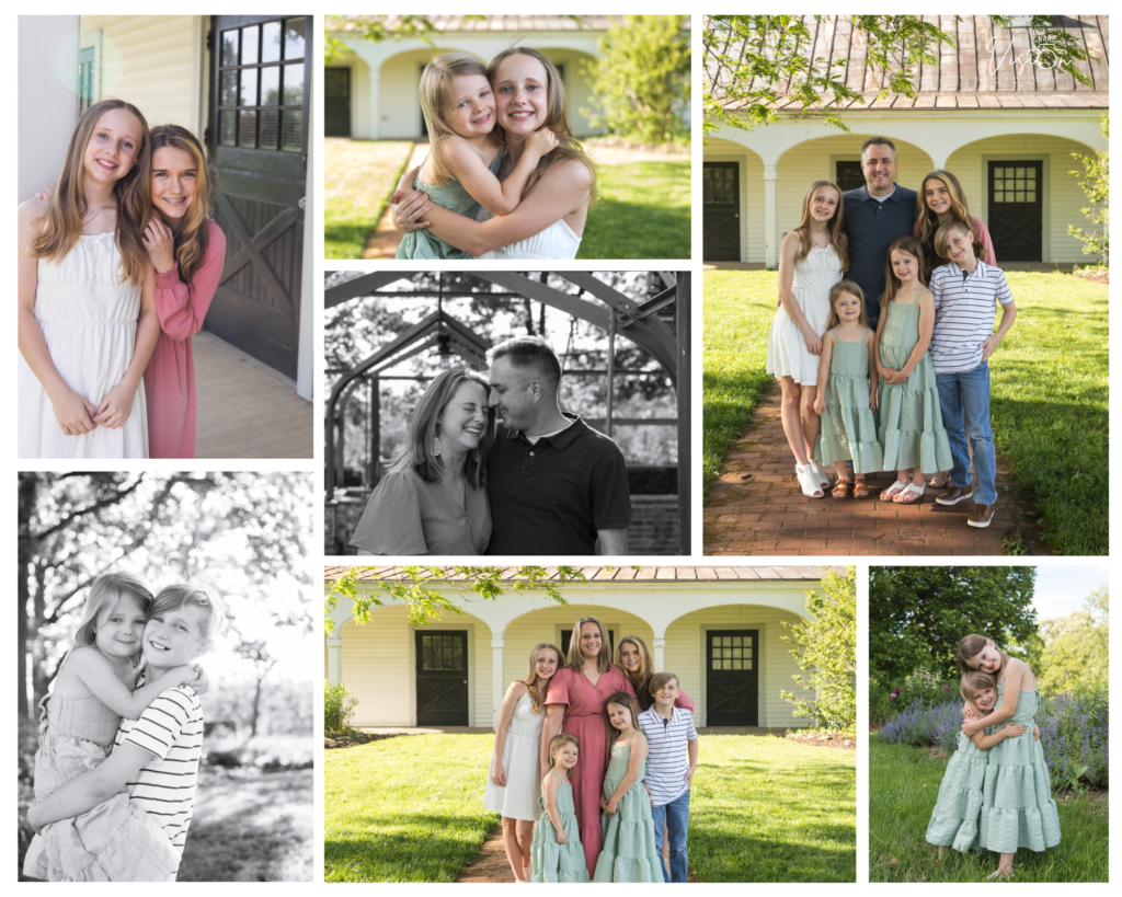 Images from spring family session at Queeny Park