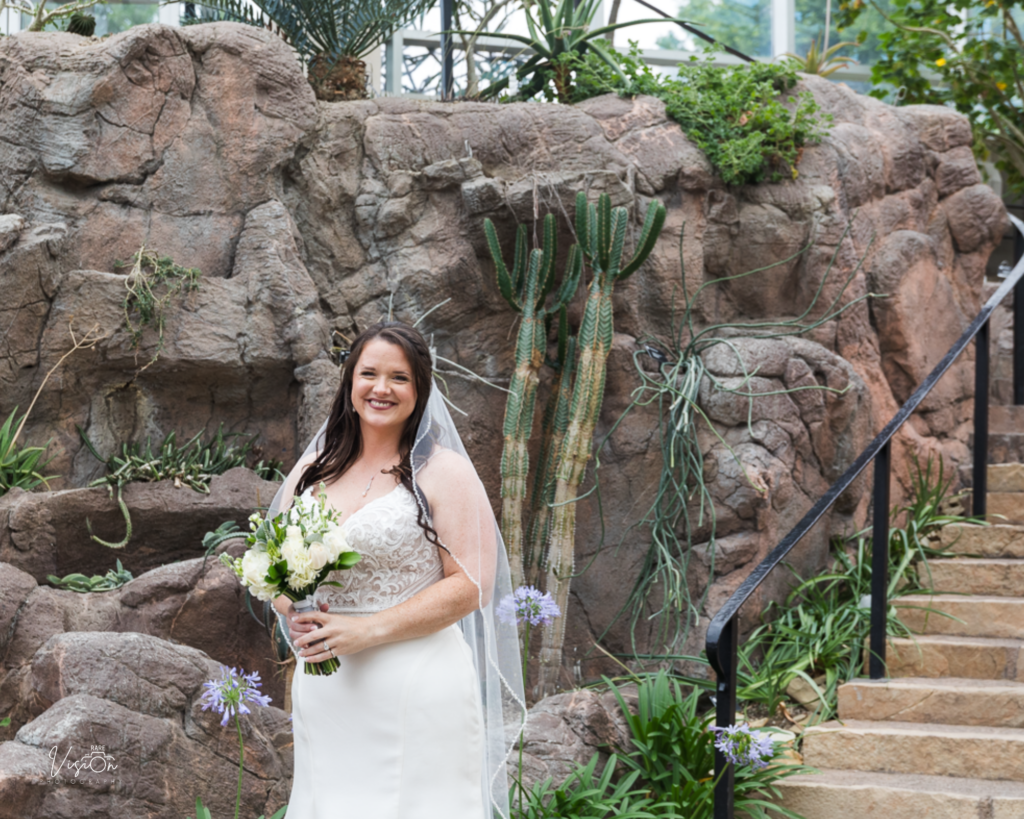 Image of Melissa, bride at the arid house