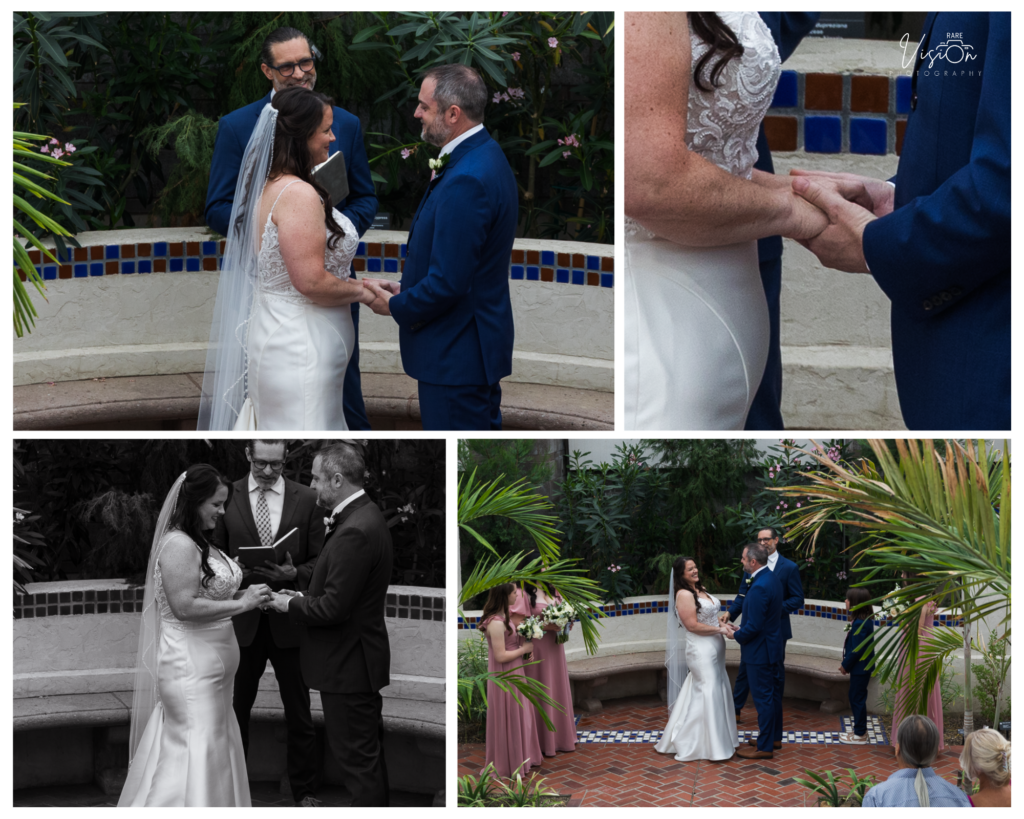 Images of wedding ceremony