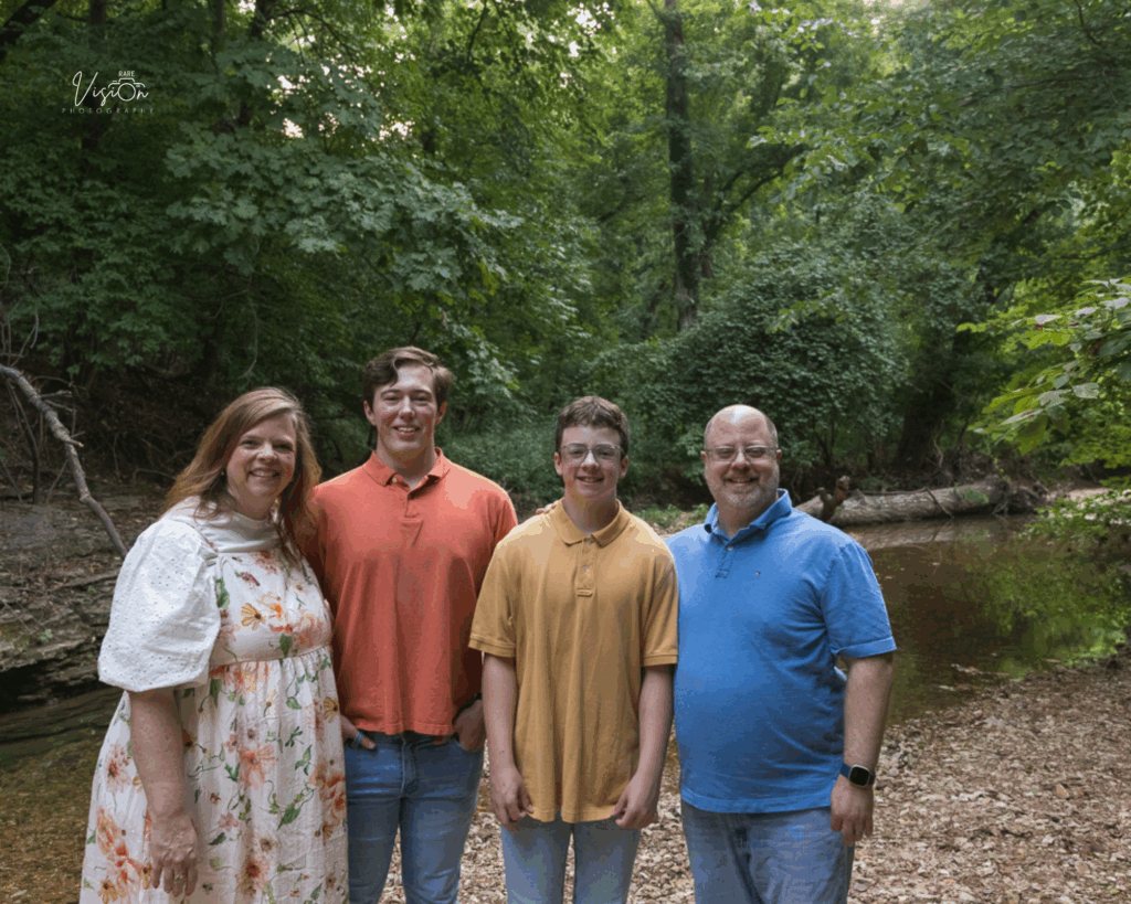 Image of parents with sons