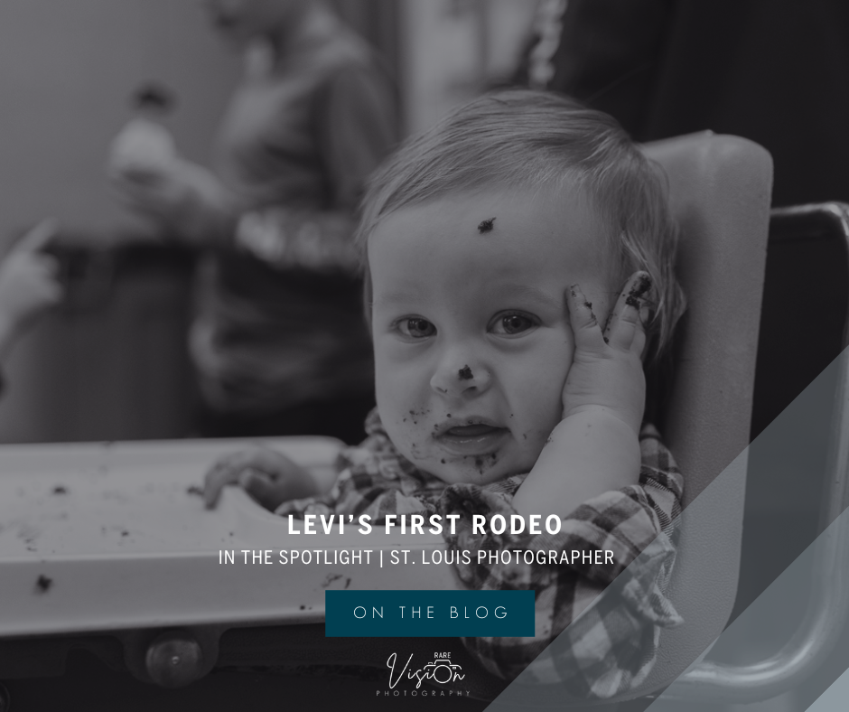 Image of Levi with cake on his face