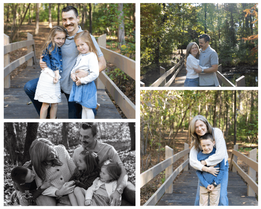 Images of moments with parents with kids