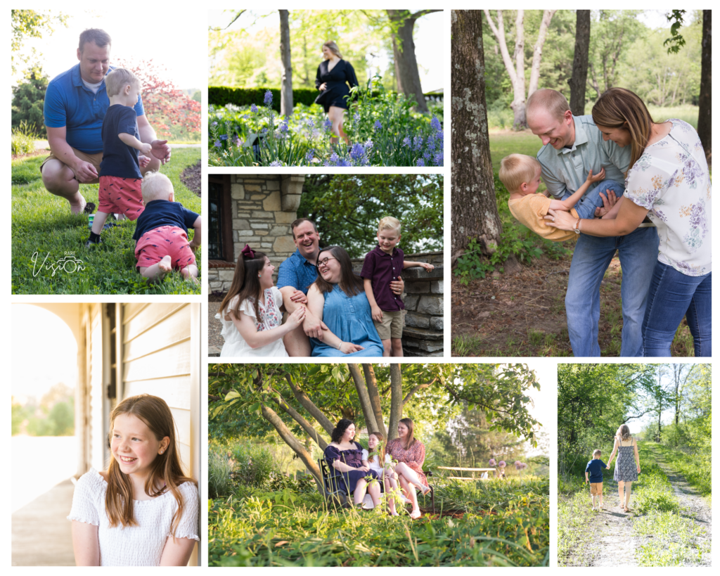 Candid images of families and seniors showcasing personality, love and authenticity