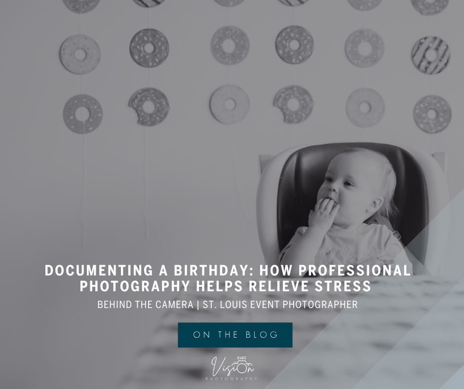 Image of birthday girl with title.